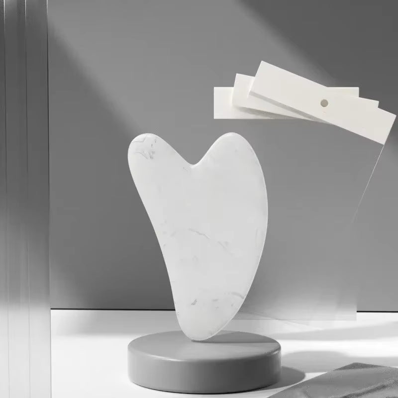 Gua Sha Massage Board Neck anti Wrinkle Massager Tool Facial Skin Lifting Anti-Wrinkle Beeswax Stone Scraping Massager