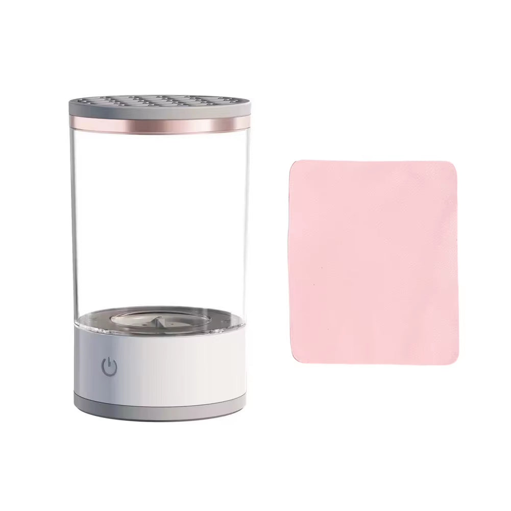 Automatic Electric Makeup Brush Cleaner Rechargeable Lazy Cleaning Brush Washer Quick Dry Tool USB Makeup Brush Rotary Cleaning